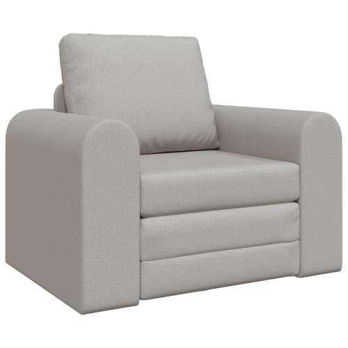 Floor Sofa na razvlačenje 2-u-1 Siva 98x71x83 cm Tkanina Cijena