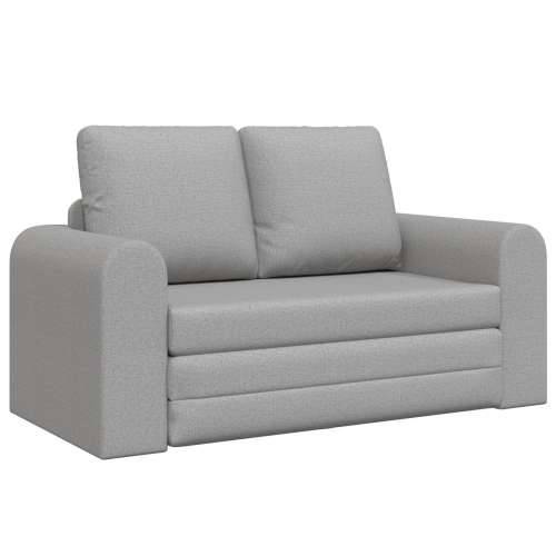 Kauč na razvlačenje 2-u-1 Oblak siva 148x71x83 cm Tkanina Cijena