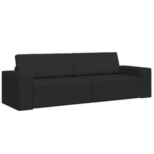 Kauč Krevet 2-u-1 Crni 245x150x60.5 cm Tkanina Cijena