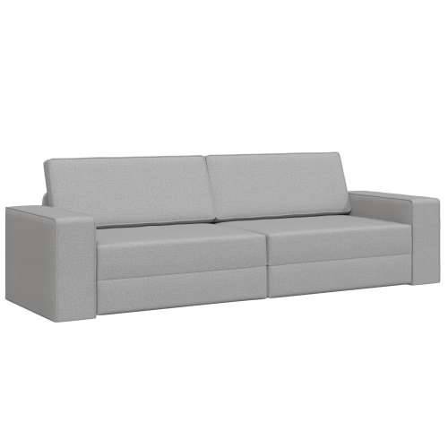Podna Sofa Krevet 2-u-1 Boja Oblaka 245x150x60.5 cm Tkanina Cijena