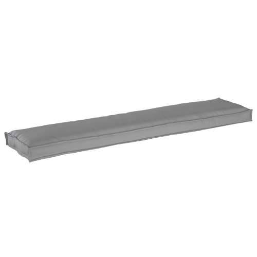 Jastučić za klupu Siva 180x40x8 cm Oxford Tkanina Cijena