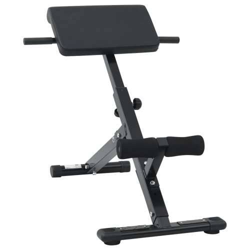 Hyperextension klupa 120 kg Sklopiva i Podesiva Čelik Cijena