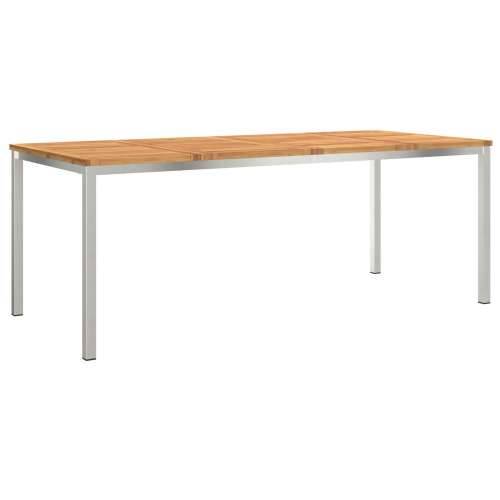 vanjski blagovaonski stol 200x90x74,5 cm od masivnog bagremovog drveta Cijena