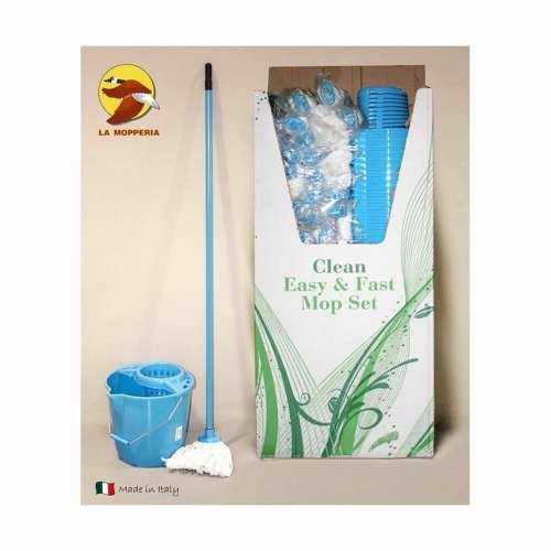 Set kante i brisača La Mopperia Azul Plava (40 kom.) Cijena