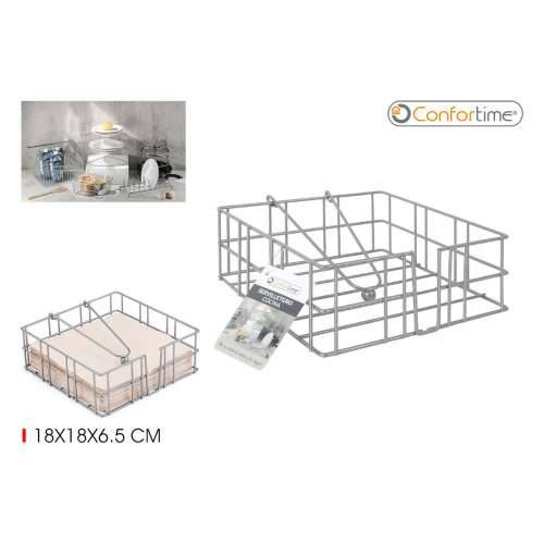 Stalak za salvete Confortime 18 x 18 x 6,5 cm (12 kom.) Cijena
