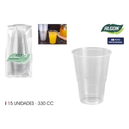 Set Čaša Algon 330 ml 15 Dijelovi (24 kom.) Cijena