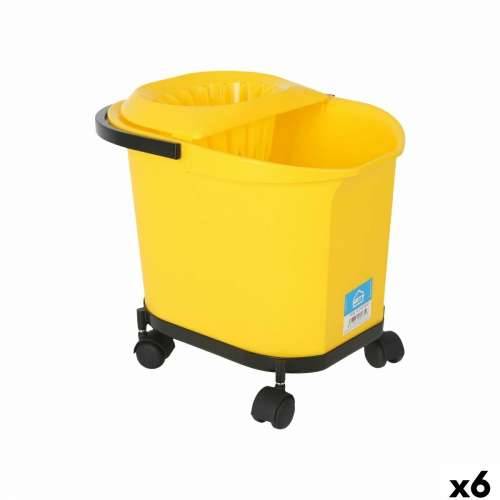 Kanta za čišćenje Kety Rumena 16 L 40,5 x 30 x 35 cm (6 kom.) Cijena