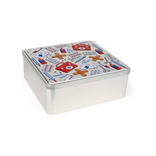 Višenamjenska Kutija Confortime Nurse Metal 23,7 x 22,2 x 8,9 cm (12 kom.) Cijena