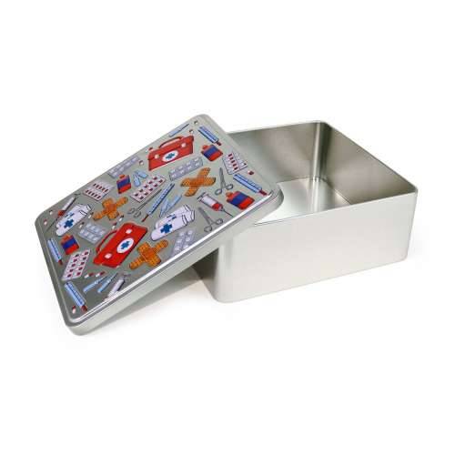 Višenamjenska Kutija Confortime Nurse Metal 23,7 x 22,2 x 8,9 cm (12 kom.) Cijena