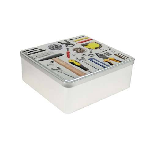 Višenamjenska Kutija Confortime Tools Metal 23,7 x 22,2 x 8,9 cm (12 kom.) Cijena