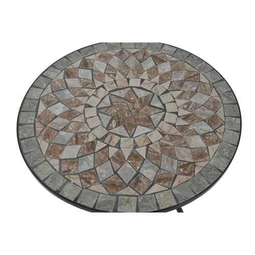 Pomoćni stolić Home ESPRIT Crna Pisana 60 x 60 x 72 cm Cijena