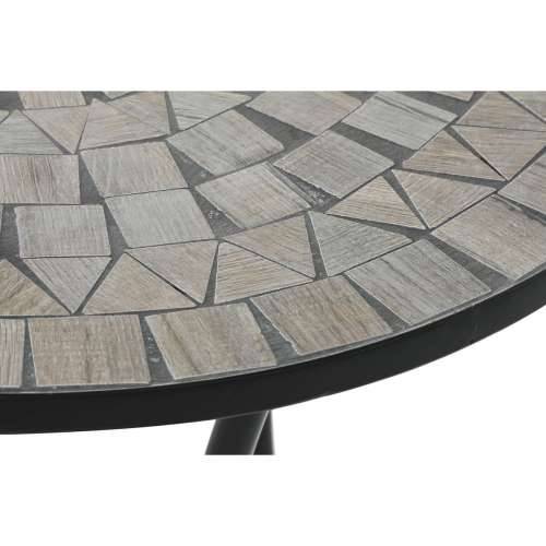 Pomoćni stolić Home ESPRIT Crna Pisana 60 x 60 x 72 cm Cijena