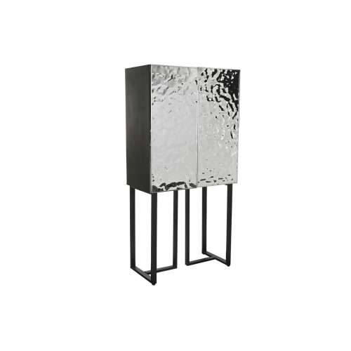 Ormarić za hodnik Home ESPRIT Srebrna Metal Čelik 80 x 41 x 160 cm Cijena