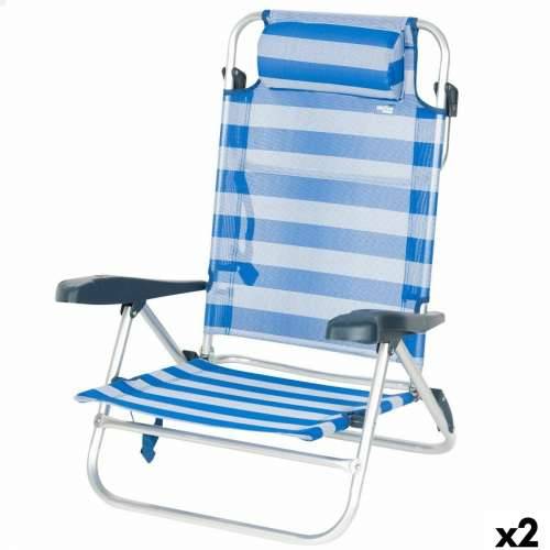 Stolica za za plažu Aktive 47 x 82 x 49 cm (2 kom.) Cijena