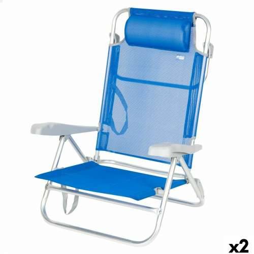 Stolica za za plažu Aktive 47 x 82 x 49 cm (2 kom.) Cijena