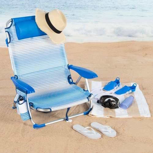 Stolica za za plažu Aktive 51 x 76 x 45 cm (2 kom.) Cijena
