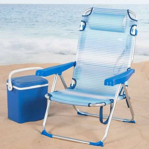 Stolica za za plažu Aktive 48 x 90 x 60 cm (2 kom.) Cijena