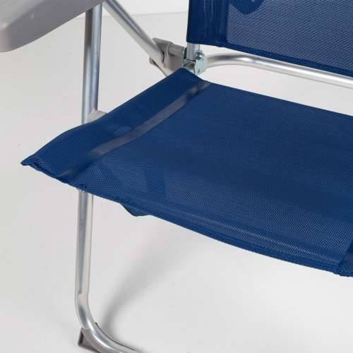 Stolica za za plažu Aktive Mornarsko plava 47 x 89 x 56 cm (4 kom.) Cijena