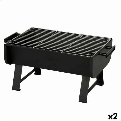 Prijenosni Roštilj Aktive Čelik 45 x 25 x 30 cm Crna (2 kom.) Cijena