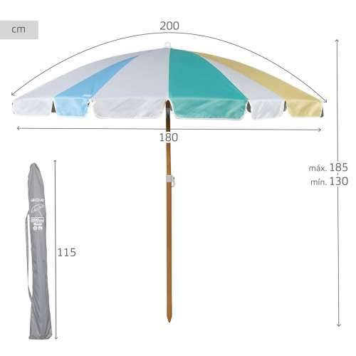 Suncobran Aktive Ø 200 cm 20 x 185 x 20 cm (6 kom.) Cijena