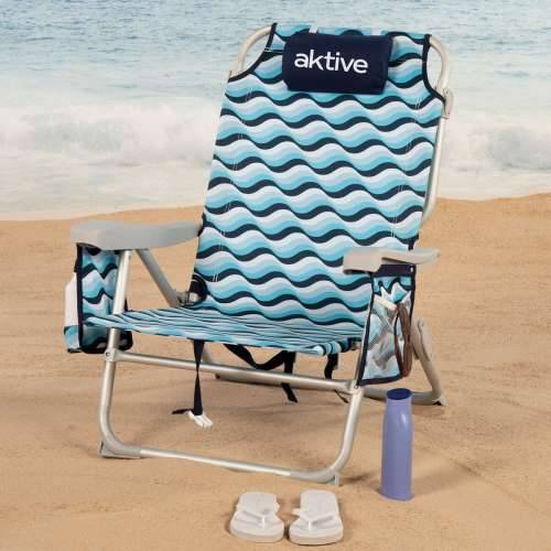 Stolica za za plažu Aktive 50 x 80 x 58 cm (2 kom.) Cijena