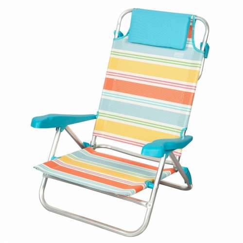 Stolica za za plažu Aktive Pisana 48 x 90 x 60 cm (2 kom.) Cijena