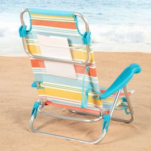 Stolica za za plažu Aktive Pisana 48 x 90 x 60 cm (2 kom.) Cijena
