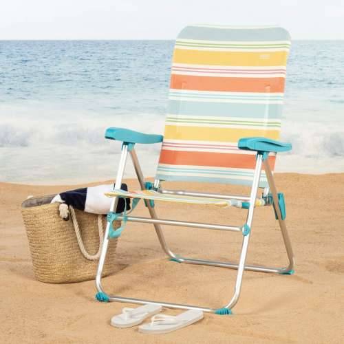 Stolica za za plažu Aktive 48 x 95 x 65 cm (4 kom.) Cijena