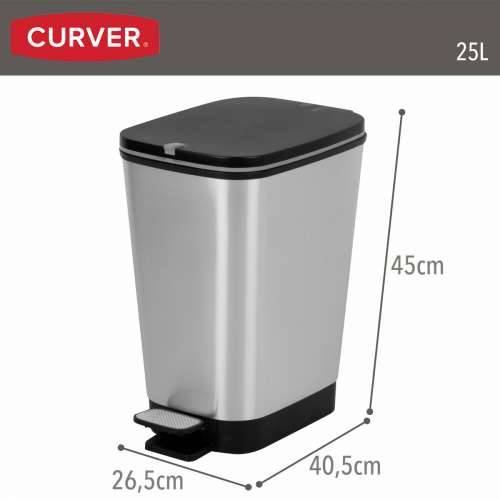 Kanta za smeće Curver Siva Plastika 25 L (4 kom.) Cijena