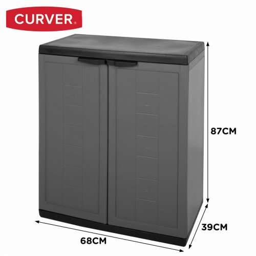 Ormarić Curver Tamno sivo Plastika 68 x 87 x 39 cm Cijena