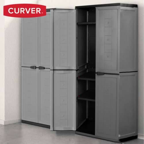 Ormarić Curver Tamno sivo Plastika 68 x 166 x 39 cm Cijena
