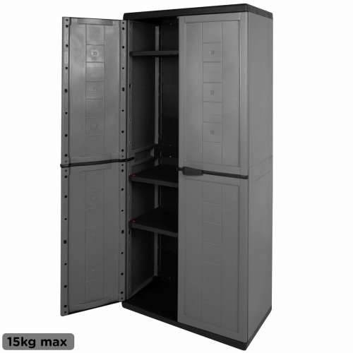 Ormarić Curver Tamno sivo Plastika 68 x 166 x 39 cm Cijena