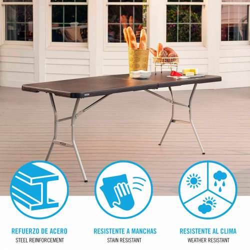 Sklopivi stol Lifetime Crna 183 x 73 x 76 cm Cijena