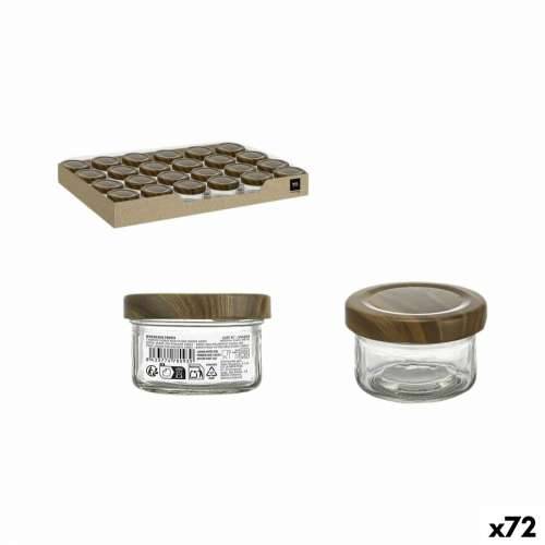 Staklena Tegla La Mediterránea WOOD 100 ml (72 Jedinice) Cijena