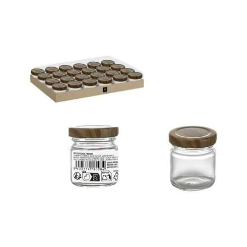 Staklena Tegla La Mediterránea WOOD 50 ml (48 kom.) Cijena