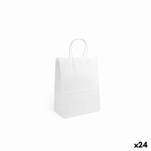 Papirnata Vrećica Algon Bijela 20,6 x 11 x 27 cm 3 Dijelovi (24 kom.) Cijena