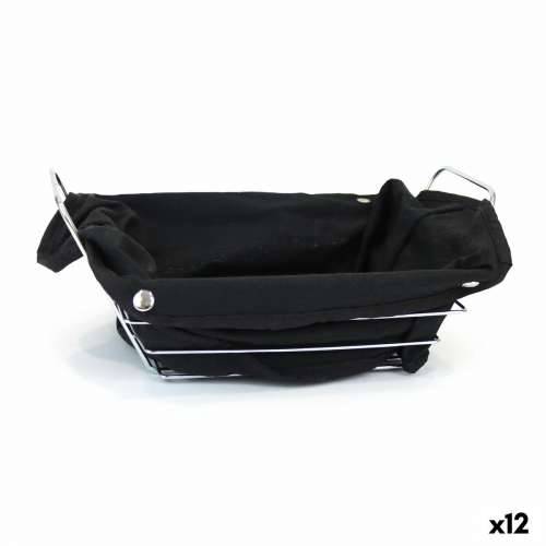 Košara za Kruh My Bar Crna Metal Pravokutno 29 x 20 x 11,7 cm (12 kom.) Cijena