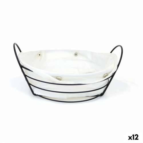 Košara za Kruh My Bar Bijela Metal 26 x 23,5 x 11,2 cm (12 kom.) Cijena