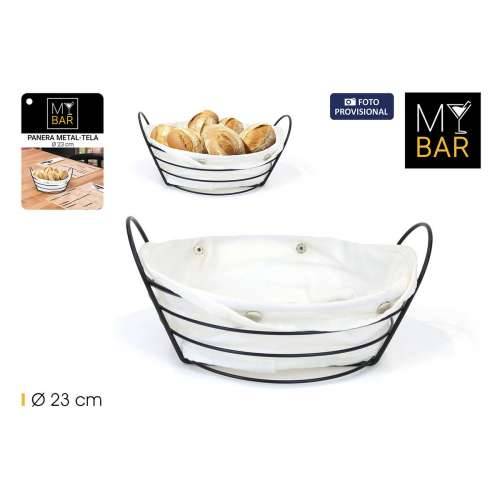 Košara za Kruh My Bar Bijela Metal 26 x 23,5 x 11,2 cm (12 kom.) Cijena