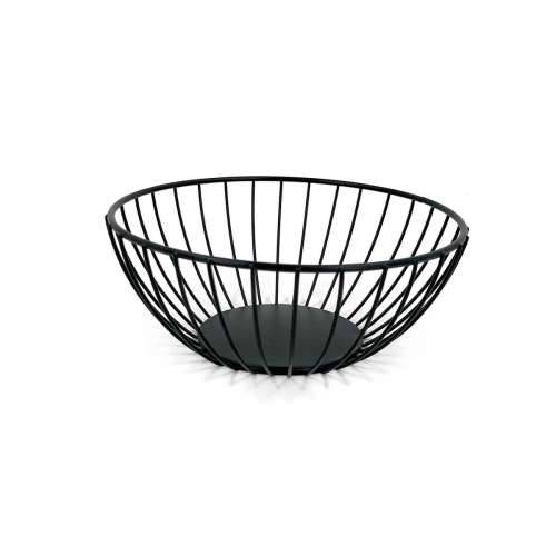 Košara za Kruh My Bar Crna Metal Okruglo 20 x 8 cm (12 kom.) Cijena