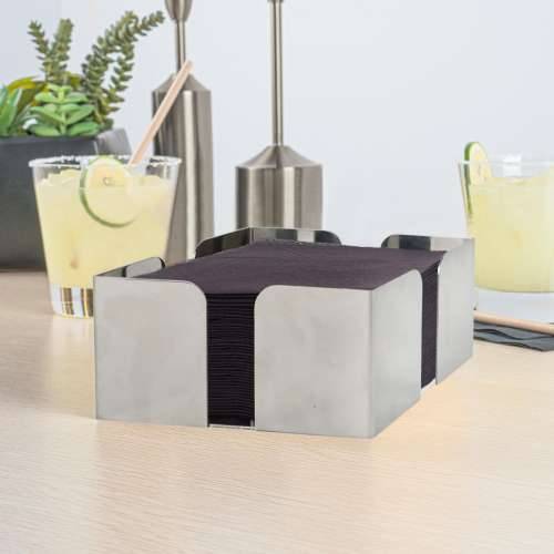 Stalak za salvete My Bar Čelik 12 x 12 x 6 cm (24 kom.) Cijena
