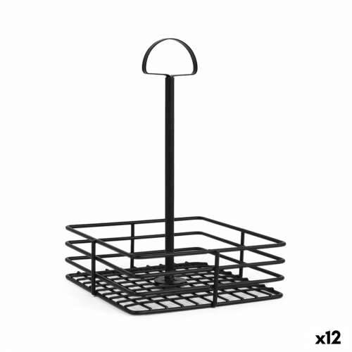 Posuda za Umak My Bar 15 x 15 x 22 cm Crna (12 kom.) Cijena