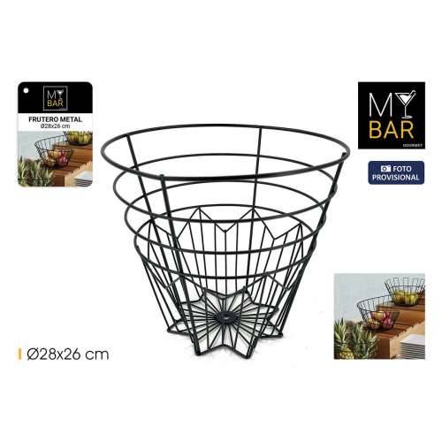 Posuda za Voće My Bar Metal 28 x 26 cm (8 kom.) Cijena