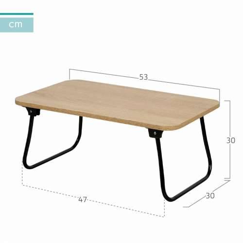 Sklopivi Pladanj za Krevet Max Home Drvo Čelik Melamin 53 x 22 x 30 cm 2 kom. Cijena