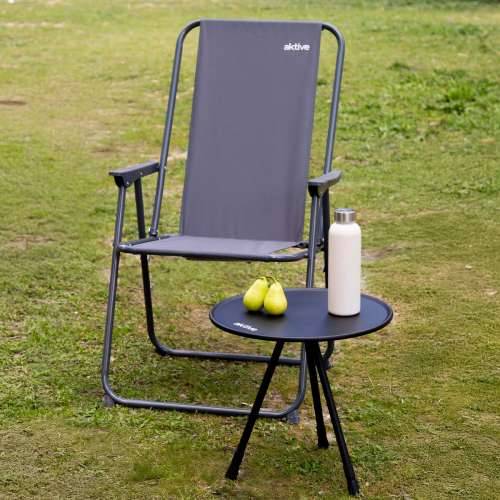 Sklopivi stol Aktive Crna 37 x 55 x 37 cm (4 kom.) Cijena