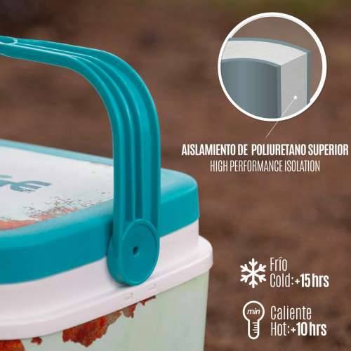 Tvrdi Prijenosni Hladnjak Aktive 5 L 28 x 19 x 21 cm Plava (6 kom.) Cijena