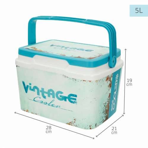 Tvrdi Prijenosni Hladnjak Aktive 5 L 28 x 19 x 21 cm Plava (6 kom.) Cijena