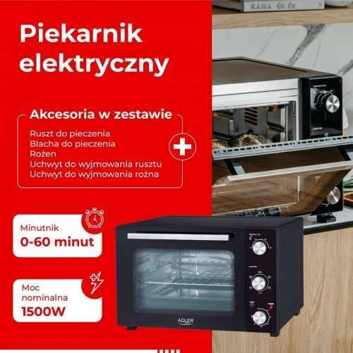 Peć Adler AD 6026 1500 W 1800 W Cijena