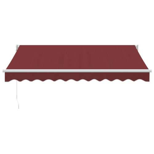 Tenda na ručno uvlačenje bordo 300 x 250 cm - boja burgundca i bijela 300 x 250 cm 1 Cijena