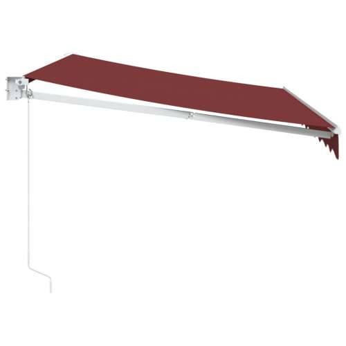 Tenda na ručno uvlačenje bordo 300 x 250 cm - boja burgundca i bijela 300 x 250 cm 1 Cijena